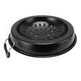 thumbnail image 1 of Thai Korean BBQ Grill Pan, 2 in 1 Even Heating Hot Pot Grill Charcoal Pan Iron Barbecue Tray for Shabu Vegetable Egg Pork, 1 of 7