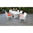 thumbnail image 1 of Miami Patio Rectangulaire Table à Manger 4 Fauteuils 2 Fauteuils, 1 of 2