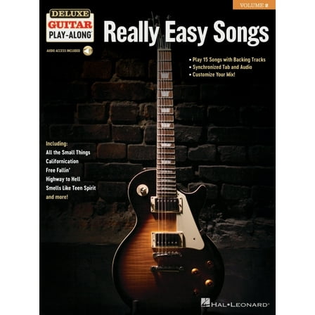 Really Easy Songs: Deluxe Guitar Play-Along Volume 2, (Paperback)