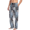 thumbnail image 4 of GZHJMY Cat Pajama Pants for Men, Lounge Pants Lightweight Men Pajama Bottoms with Drawstring Pockets, Christmas New Year Birthday Gifts, X-Large, 4 of 6