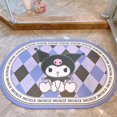 thumbnail image 3 of Bonita alfombra de entrada para baño, manta de noche, alfombra de suelo, cojín de mesa, decoración de felpa, antideslizante, resistente al desgaste, dibujos animados, 3 of 5