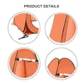 thumbnail image 1 of Carpas De Baño Al Aire Libre Carpas De Baño Al Aire Libre Carpa de ducha para campamento, carpa de baño plegable para vestidor, resistente a desgarros (naranja), 1 of 8