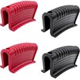 thumbnail image 1 of 2 Paires De Supports De Poigne De Marmite Auxiliaire En Silicone, Couvercle De Support De Marmite, Poigne Isole Antidrapante Rsistante La Chaleur, 1 of 4