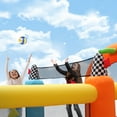 thumbnail image 2 of CEOKS Inflatable 4 Kids Bouncy Castle, Fabric, Multicolor, Indoor/Outdoor Use, 37.40 lb, 2 of 10