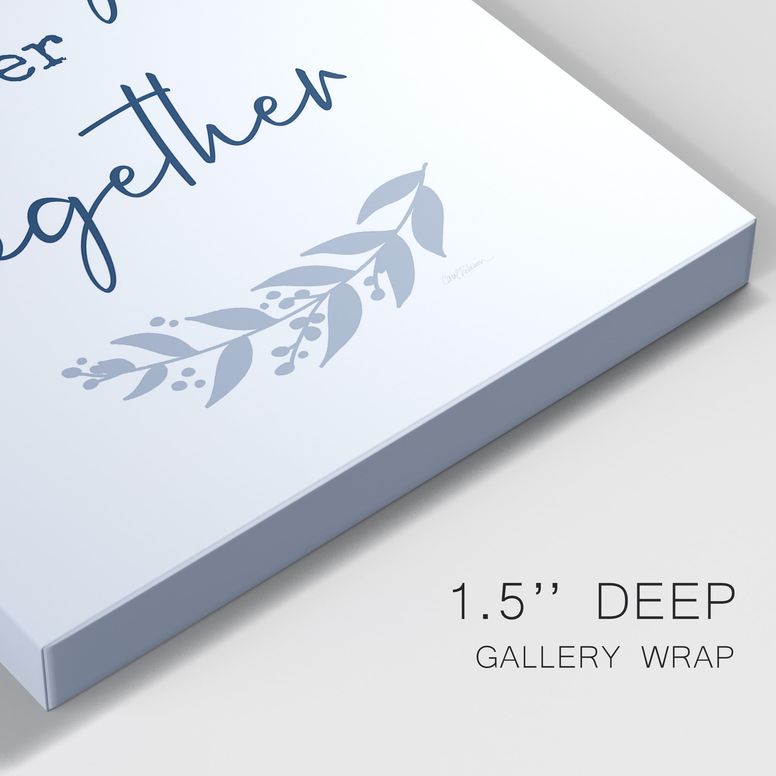 Always Together Premium Gallery Wrapped Canvas - Ready to Hang - 12 x 18