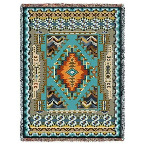 Pure Country Weavers Painted Hills Blanket Sky Tapestry Throw Woven from Cotton - Made in The USA (72x54)
