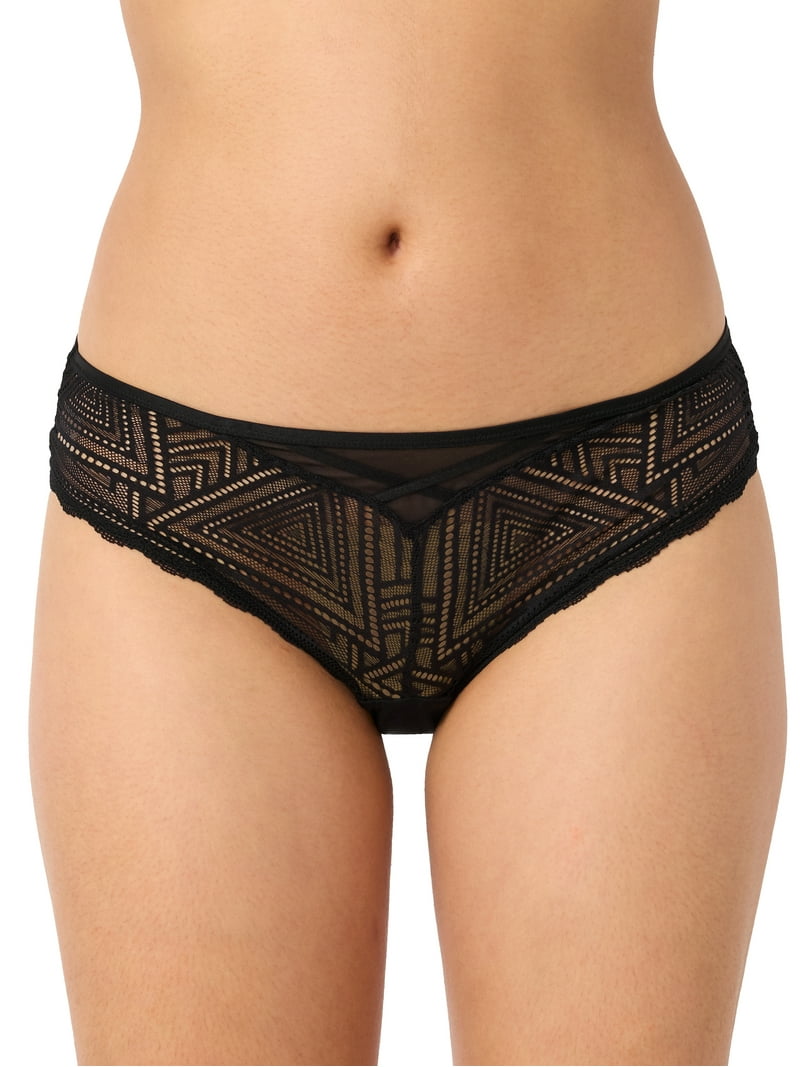Abra　ケーシィ ● シャドウレス　Shadowless　ウィザーズ　② Adored by Adore Me Women's Tessa Geo Lace Cheeky Underwear, 2-Pack