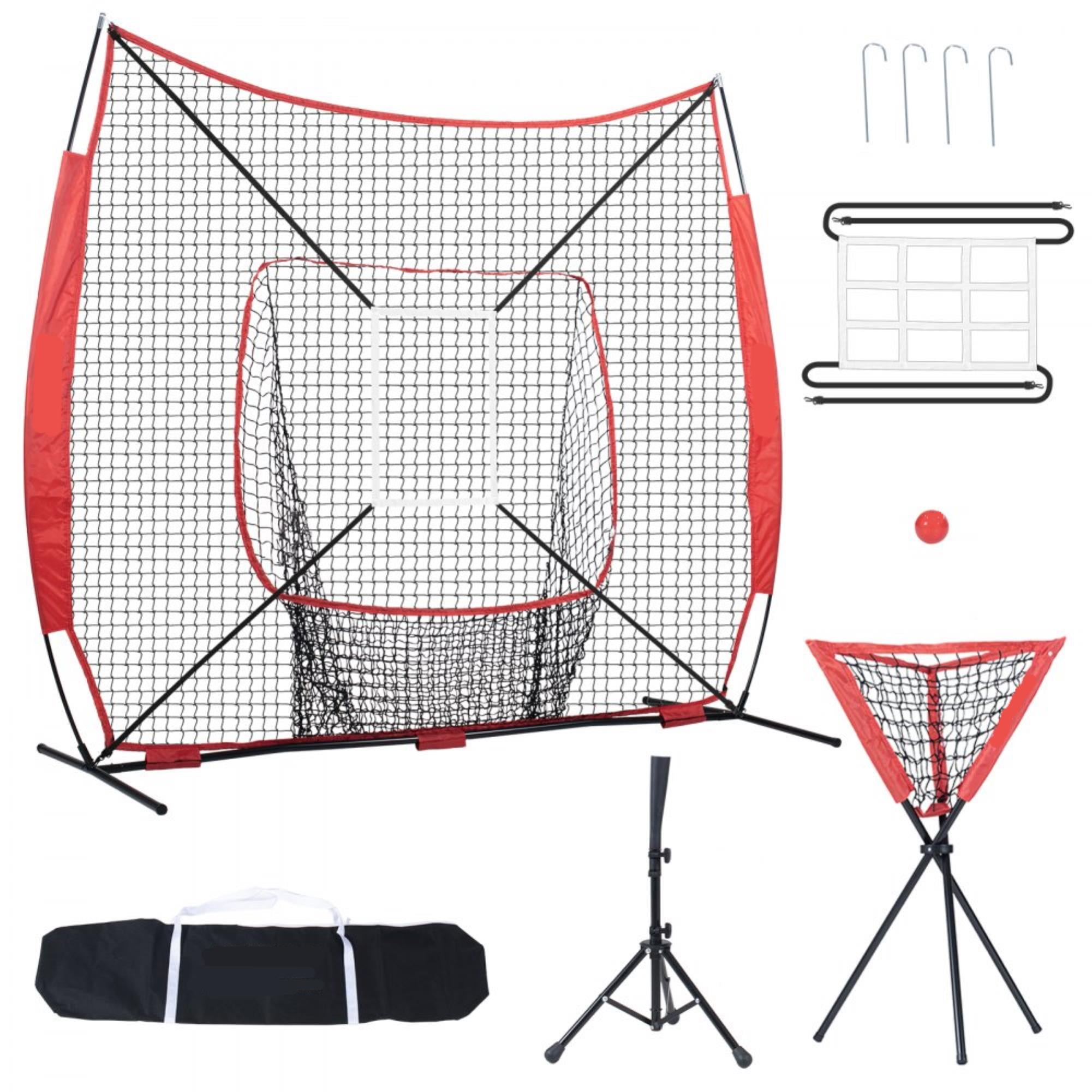 12x9ft & 16x10ft Barricade Backstop Net, Ball Sports Barrier Net, Practice Net For Baseball Softball Lacrosse Soccer Basketball And More16x10 Ft - View #4