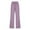 Purple, variant on Womens Plus Size,Women Casual Solid Color Elastic Loose Pants Straight Wide Leg Trousers Pants
