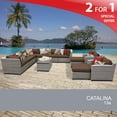 thumbnail image 2 of Catalina 13 Piece Outdoor Wicker Patio Furniture Set 13a, 2 of 6