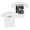 White, variant on Peso Pluma Merch T Shirts Exodo Portraits Tee Tour Merch Vintage T-shirts Women Mens Short Sleeves Top Rapper Streetwear