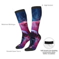 thumbnail image 4 of Gaeub Color Explosion Makeup Brush Printed Design Socks Stretchy High Tube Socks for Men Women Teens , Softball Soccer Socks for Hiking, Sport, 4 of 6