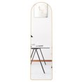"Sudica Arched Floor Leaner Full Length Mirror 60""x16.5"" with Stand