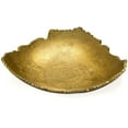 thumbnail image 5 of Red Co. 12” Decorative Antique Golden Allure Torn Metal Centerpiece Bowl with Sculpted Edges, 5 of 5