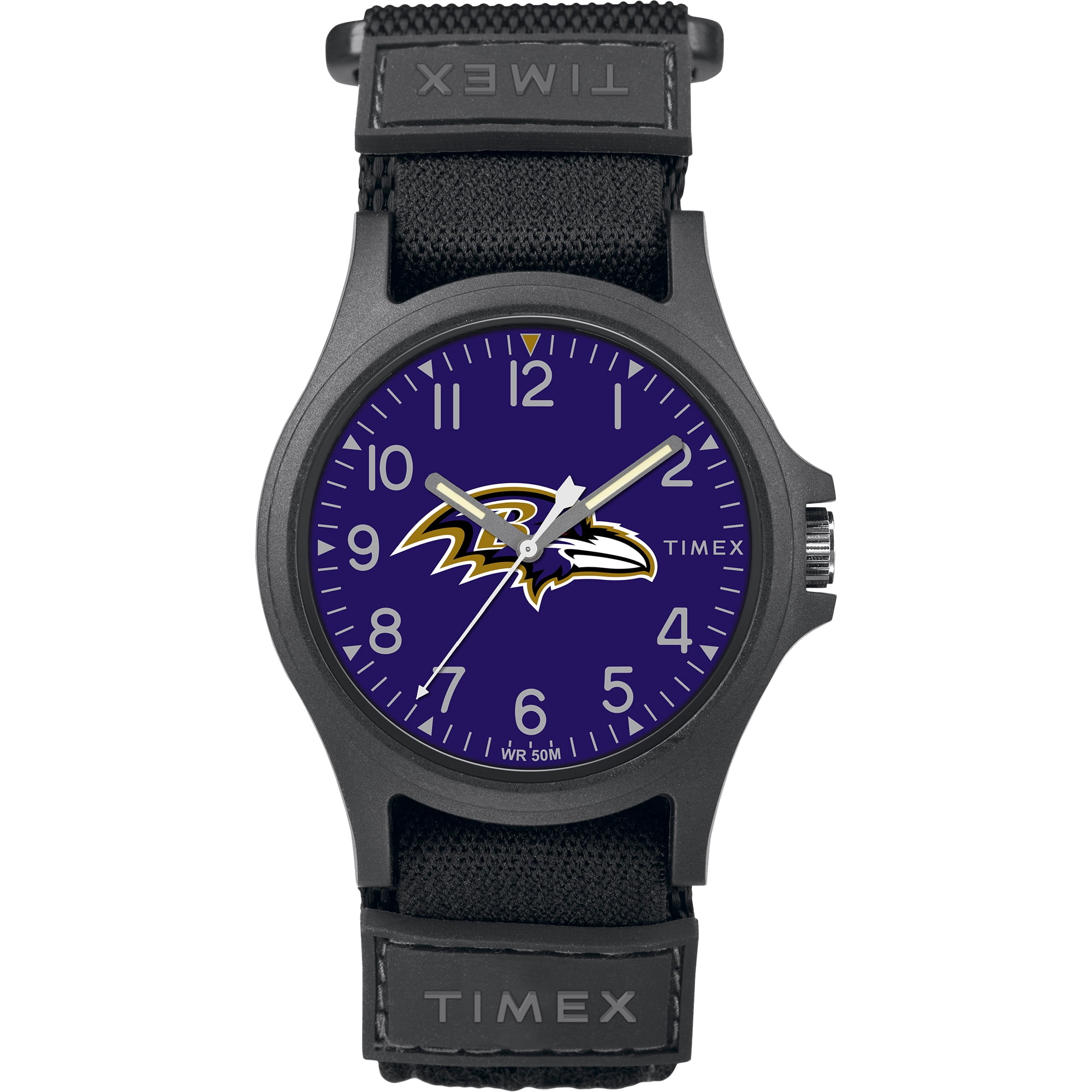 Timex - NFL Tribute Collection Pride Men's Watch, Baltimore Ravens ...