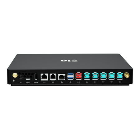 EloPOS Pack - Mini desktop - Celeron G4900T / 2.9 GHz - RAM 8 GB - SSD 128 GB - UHD Graphics 610 - GigE - WLAN: 802.11a/b/g/n/ac, Bluetooth 5.0 - Win 10 IoT Enterprise LTSC 64-bit - monitor: none - black