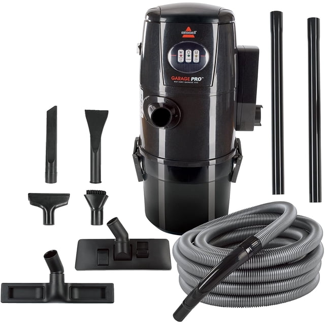 Aspiradora / Sopladora Bissell para Automóvil en Seco y Húmedo Montaje en Pared con Kit de Herramientas Gris Bissell 18P03