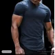 thumbnail image 4 of Playera Camiseta Manga Corta Cuello V Hombre Fugitive Trend, 4 of 6