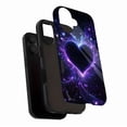 thumbnail image 3 of Magical Heart Wings Galaxy iPhone Case for Couples Valentines Day Gift Compatible with iPhone 11/12/13/14/15/16 (Pro Max/Plus) Durable Protective Shimmering Details, 3 of 9