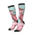 thumbnail image 3 of Salouo Pastel Macarons Delight Print Women's Men's Ankle Socks 1-pack Casual Athletic Socks for Unisex Adult Moisture-Wicking Socks for Daily Wear/Running/Sport, 3 of 8