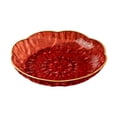 thumbnail image 4 of CoudarTitie Clear Fruit Dish Dinnerware Food Serving Container for Birthday Party Veggie Red L, 4 of 9