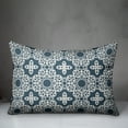 thumbnail image 2 of Creative Products Blue Tile 14x20 Spun Poly Pillow, 2 of 2