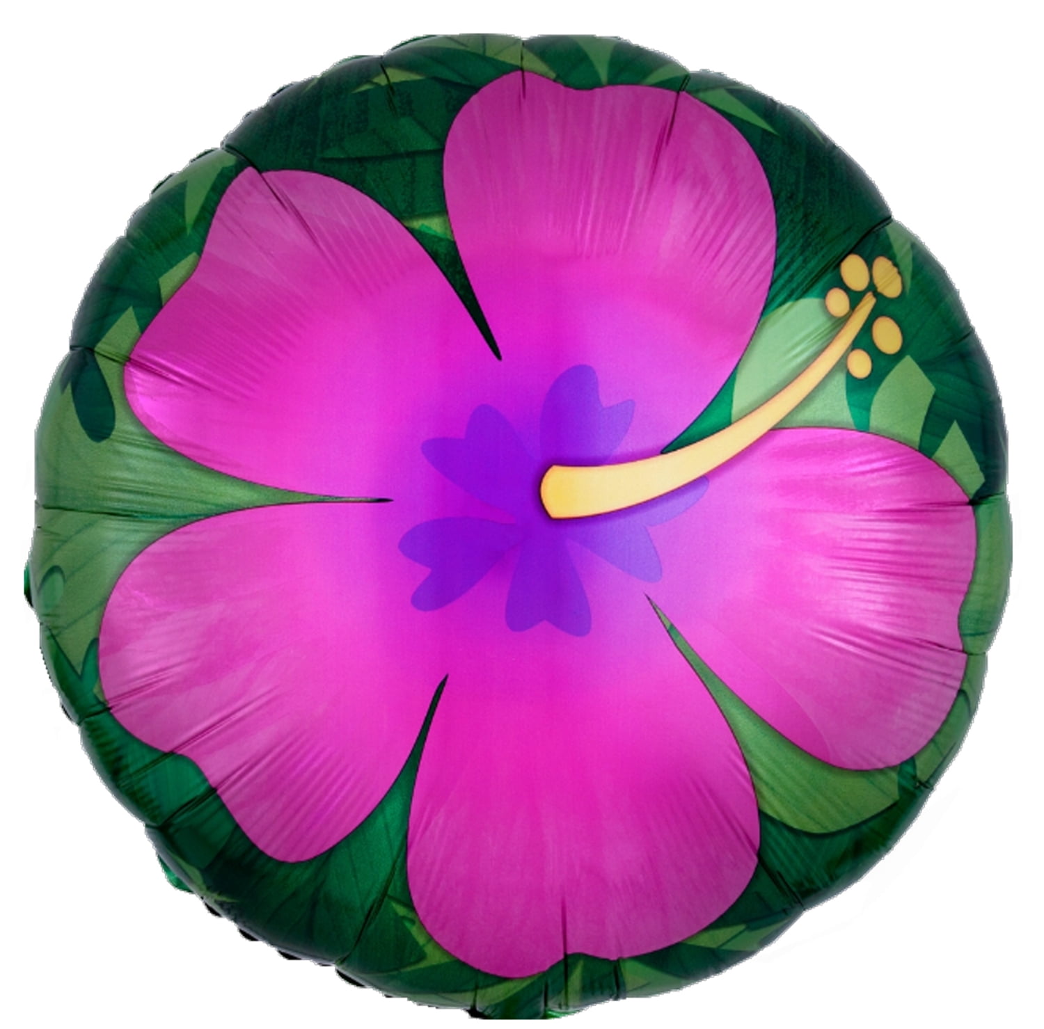 MONKEY Love Tropical Hibiscus Flower Luau (13) Party Mylar & Latex Balloons Set