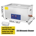 thumbnail image 2 of 3/6/10/15/22/30L Ultrasonic Cleaner Ultrasonic Device Stainless Steel With Heating Digital Timer For Glasses ,Widely Used, 2 of 7