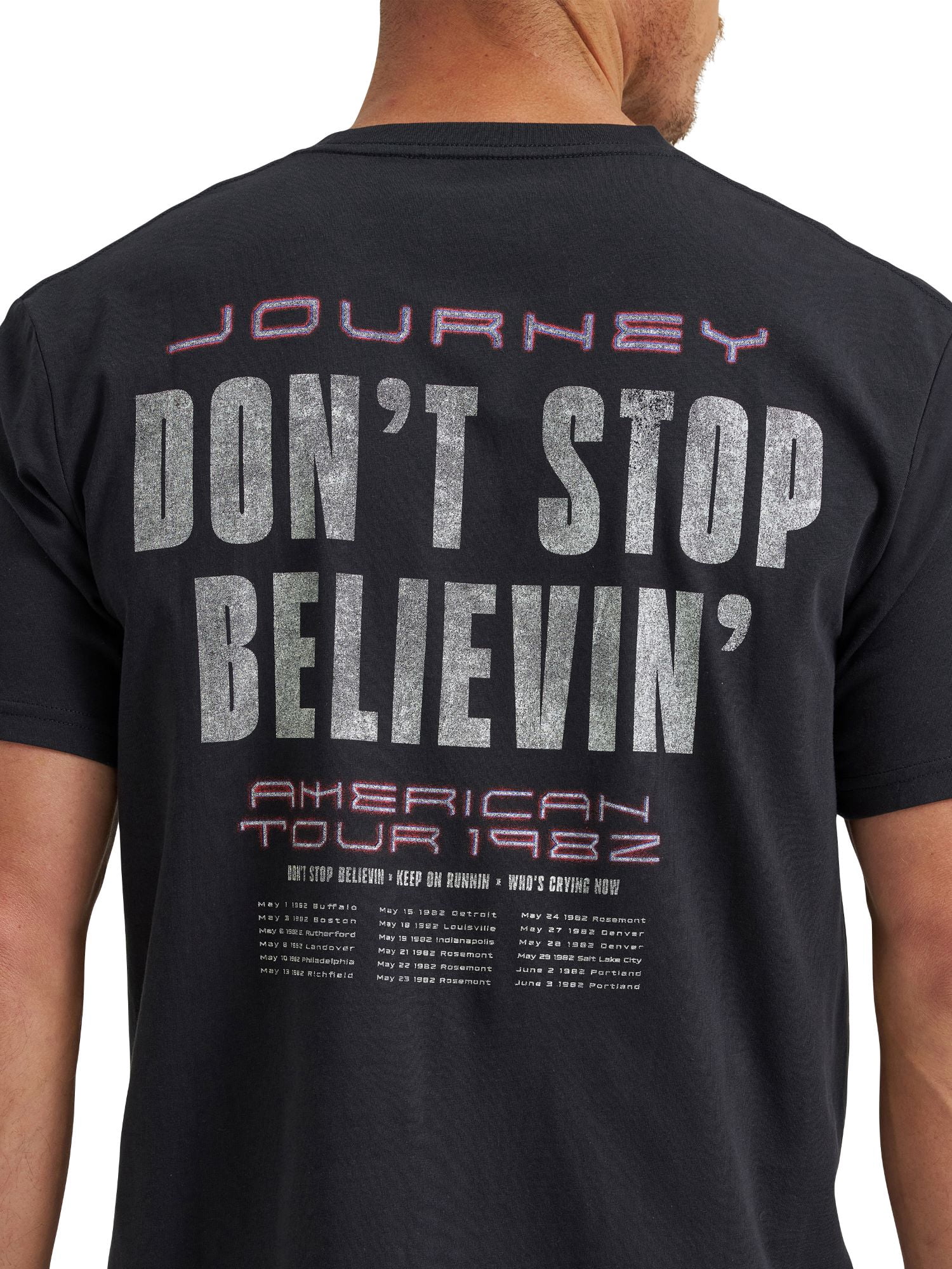 Wrangler® Men's Short Sleeve Journey Graphic Band Tee, S-3XL