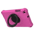 thumbnail image 4 of Dteck Case for Samsung Tab A 8.0 SM-T290/T295 2019, Kids Friendly EVA Rugged Shell Foldable Kickstand 360 Degree Rotayable Versatile Hand-full Ring Shockproof Anti-drop Lightweight Case,  Rose, 4 of 10