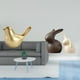 thumbnail image 2 of Figura de pájaros,Figura de pájaro dorado,decoración del hogar,estatua de animal,Estatuas decorativas de pájaros pequeños como accesorios de exhibición,Estatua de cerámica,Juego de, 2 of 8
