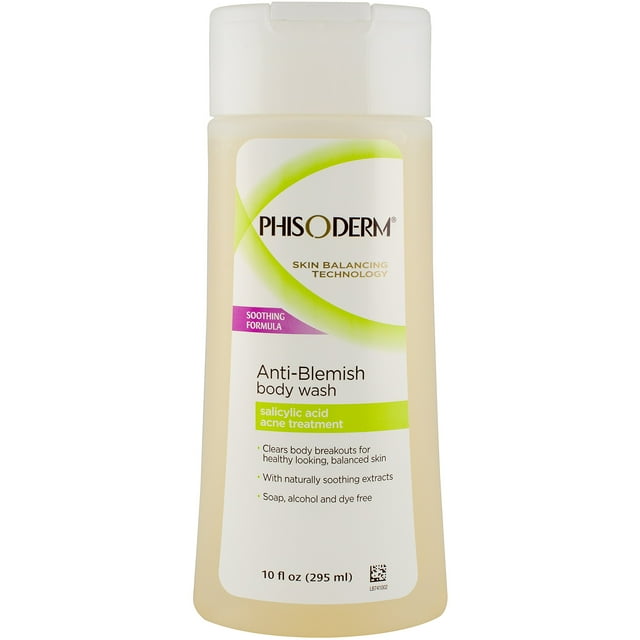 Phisoderm gel de baño antiimperfecciones, 10 onzas