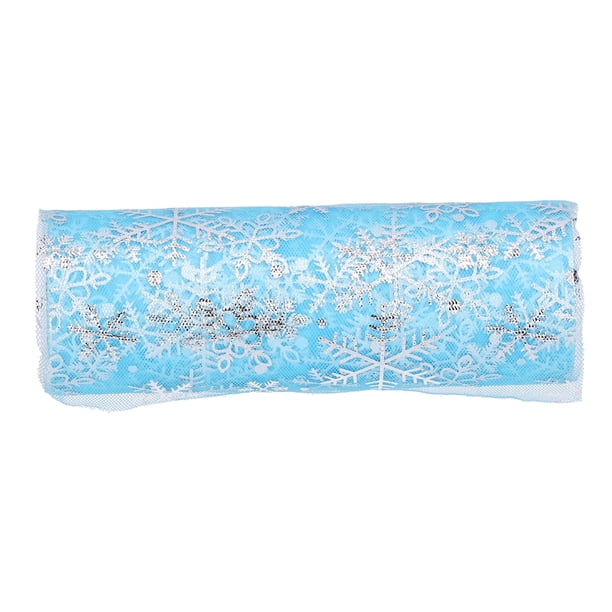 Suministros Para Manualidades, Patrón De Copo De Nieve, Hermosa Tela De Tul Brillante Para Vestido De Gasa De Red Para Fiesta De Cumpleaños Para Vestido De Princesa