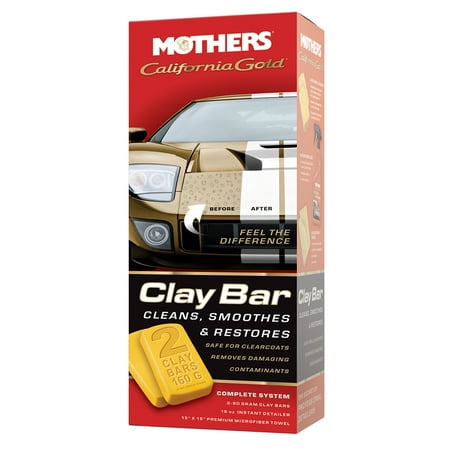 Mothers 07240 California Gold Clay Bar System
