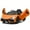 Orange, variant on GoDecor Powered Electric Ride on Car with Remote Control, 3 Speeds, Music Player, Black
