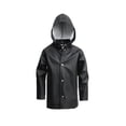 thumbnail image 1 of STUTTERHEIM Kid‘s Stockholm Mini Raincoat  Black  8-9, 1 of 6