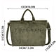 thumbnail image 3 of Bolso tote de pana de gran capacidad | Bolso de hombro informal y ligero para mujer | Lona con bolsillos con cremallera | Correa ajustable, 3 of 6