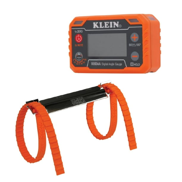 Set de medidores electrónicos digitales de nivel y ángulo | Klein Tools