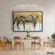 thumbnail image 2 of Cuadro Decorativo Marco Flotante Canvas Revolution Majestad Derretida 90x60 Marco Negro, 2 of 3