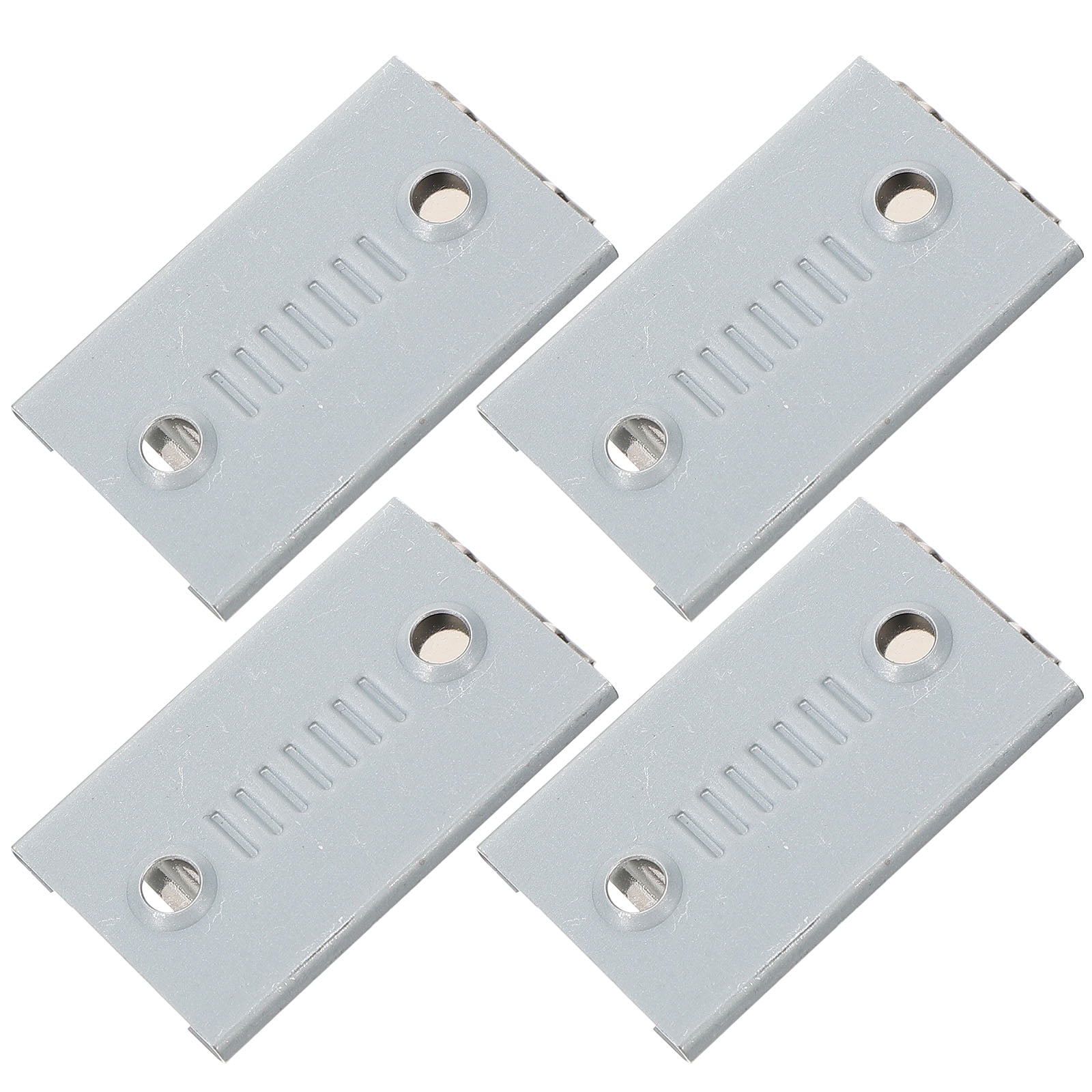 KAKOWELY 4Pcs Wall Mounted Hanging Hooks Picture Hangers 2.00X1.18X0.47in Stainless Steel for Indoor Use