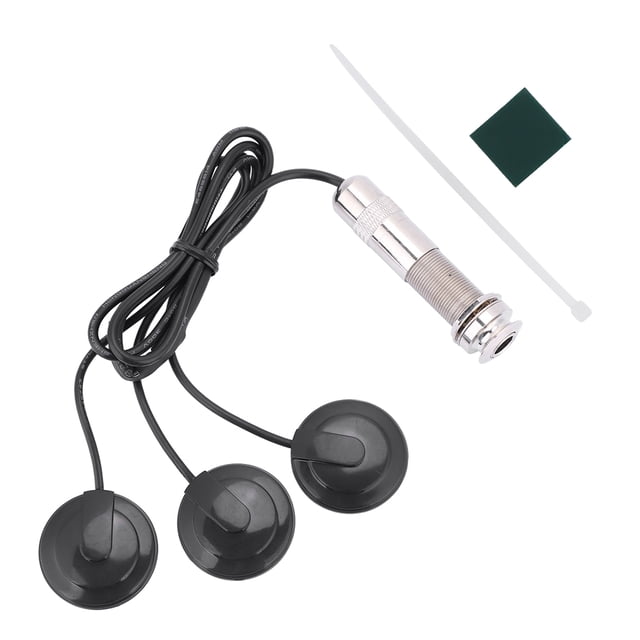 Transductor piezoeléctrico para pastilla de guitarra acústica, pastilla de 6,35 mm, transductor piezoeléctrico, pastilla piezoeléctrica, transductor piezoeléctrico, diseño de clase mundial