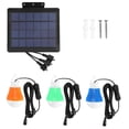 thumbnail image 1 of Bombillas LED con energía solar de 3 piezas con interruptor manual para pasillos, baños, pasillos, 1 of 8
