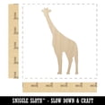 thumbnail image 2 of Giraffe Standing Solid Wood Shape Unfinished Piece Cutout Craft DIY Projects - 4.70 Inch Size - 1/4 Inch Thick, 2 of 7