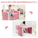 thumbnail image 5 of Costway Sillón Sofá Combinable para Niños en PVC Espuma Conjunto de Mesa y Silla Multifuncional Infantil, 5 of 9