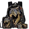 thumbnail image 1 of Set de mochilas Dinosaur School de nailon, 3 unidades, para niños, 1 of 1