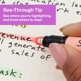 Sharpie Highlighter, Clear View Highlighter with SeeThrough Chisel Tip