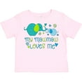 thumbnail image 3 of Inktastic My Mawmaw Loves Me Cute Elephants Boys or Girls Toddler T-Shirt, 3 of 5