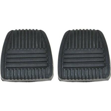 Brake Pedal / Clutch Pedal Pad Set 2 Piece - Compatible with 2000 - 2001 Toyota Corolla