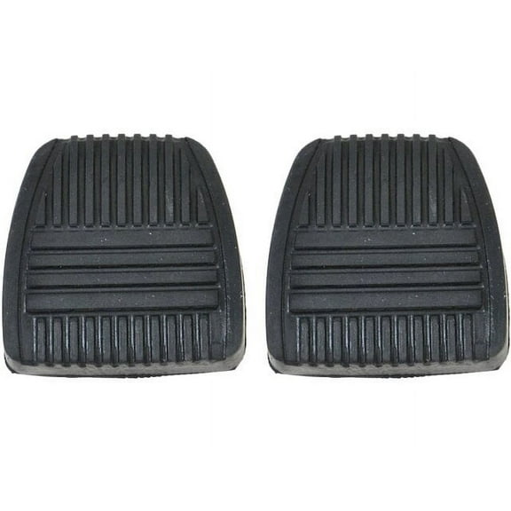 Brake Pedal / Clutch Pedal Pad Set 2 Piece - Compatible with 2000 - 2001 Toyota Corolla