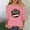 Pink, variant on Lumosvexa Summer Womens Casual T-Shirt for Women Plain Short Sleeved Shirt Tops Crew Neck T-Shirt Black Size L
